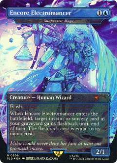 Snapcaster Mage - Encore Electromancer Secret Lair Drop